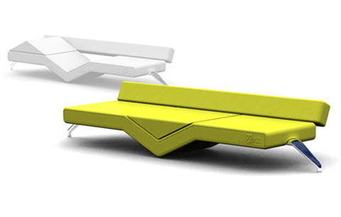 modern chaise longue