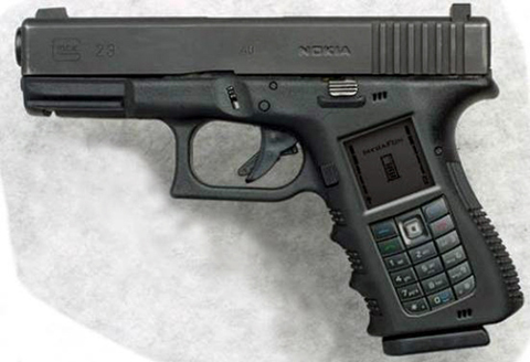 mobile phone. Nokia Gun Mobile Phone