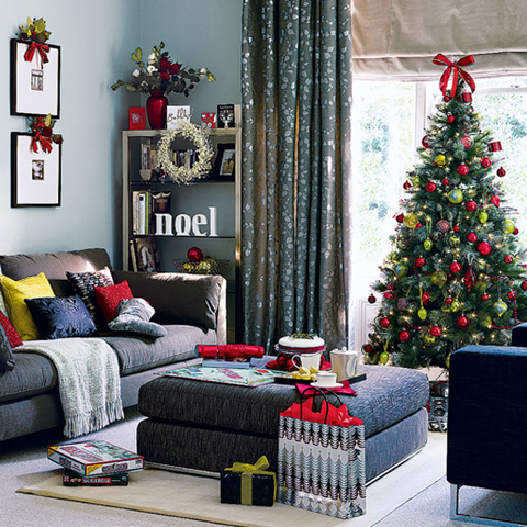 Modern Decorating Ideas on Modern Decorating Ideas For Christmas Tree 7 Jpg