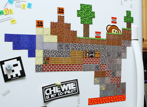 ideas for minecraft. Minecraft Sheet Magnets For