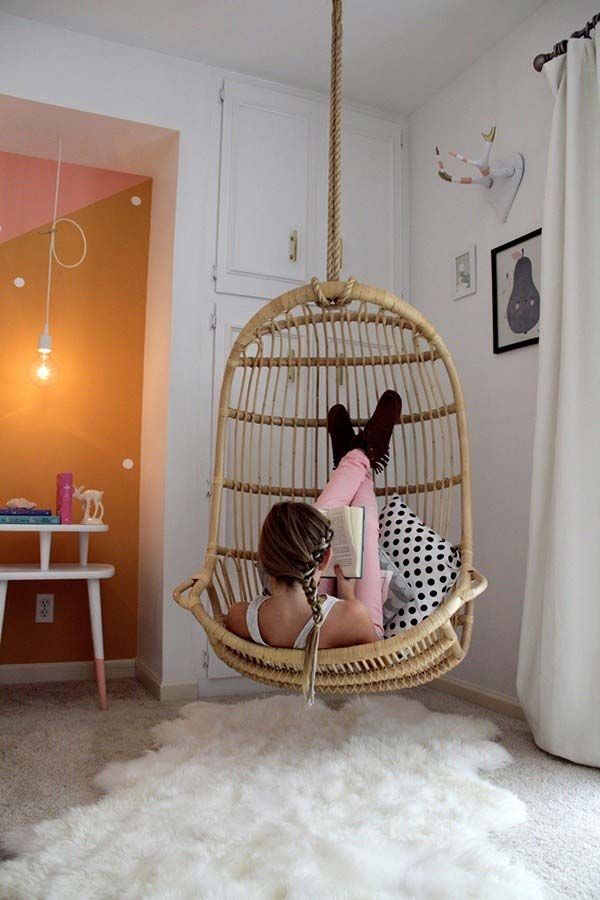 25 Examples of Indoor Swings Turn Your Home Into a Playground For All ...