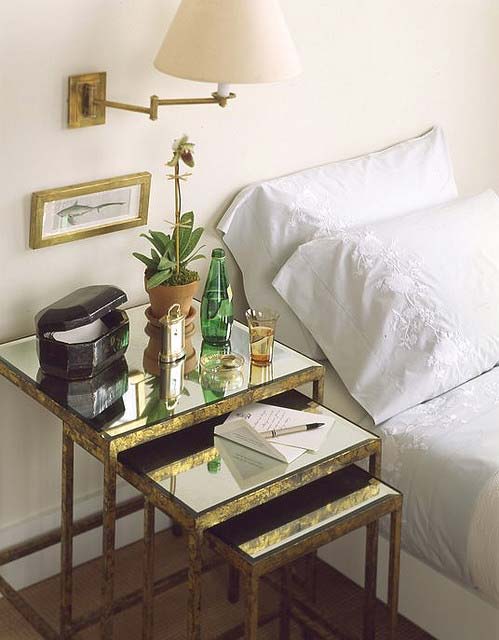 bedside table decor bedroom unusual enhance charm tables sans headboards beds usually jonathan written diy