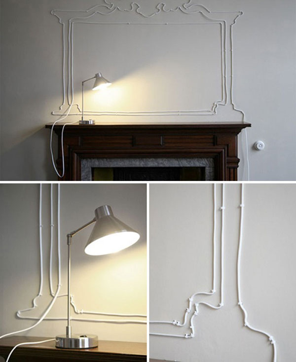 20 Creative DIY Ideas To Hide The Wires in The Wall Room