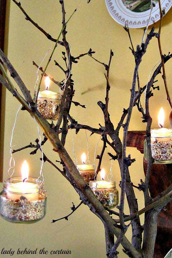30 Creative Diy Ideas For Rustic Tree Branch Chandeliers Amazing