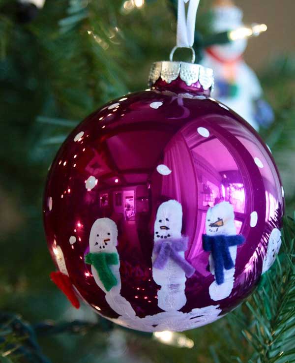 Kids Christmas Ornament Crafts