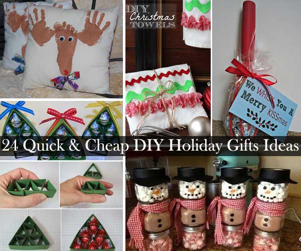 24 Quick and Cheap DIY Christmas Gifts Ideas - Amazing DIY, Interior & Home Design
