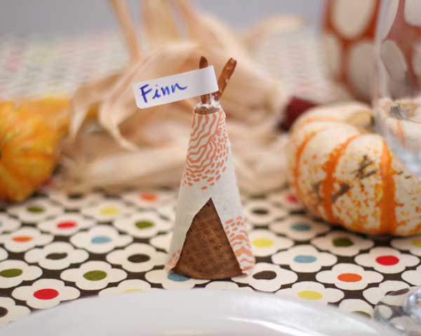 Thanksgiving Place Cards Diy
