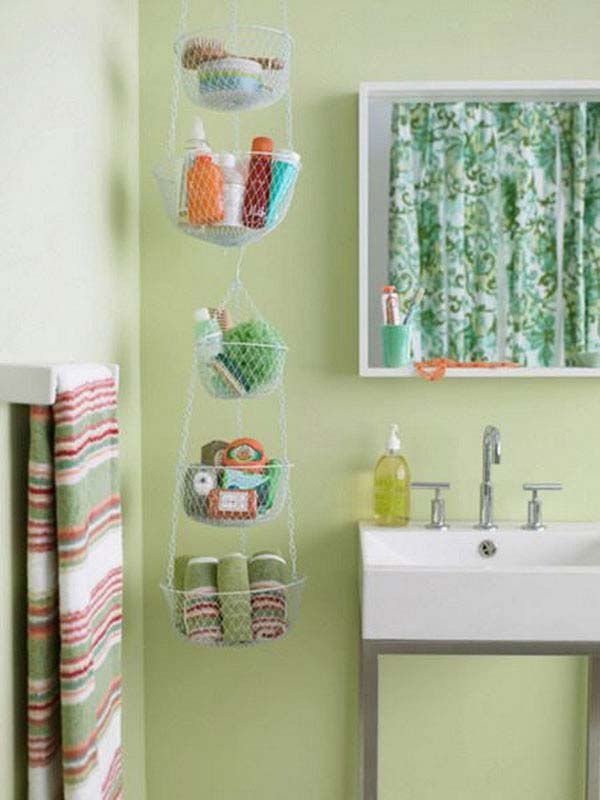 30 Brilliant DIY Bathroom Storage Ideas