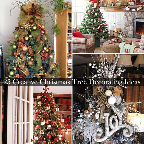 25 Creative and Beautiful Christmas Tree Decorating Ideas | WooHome