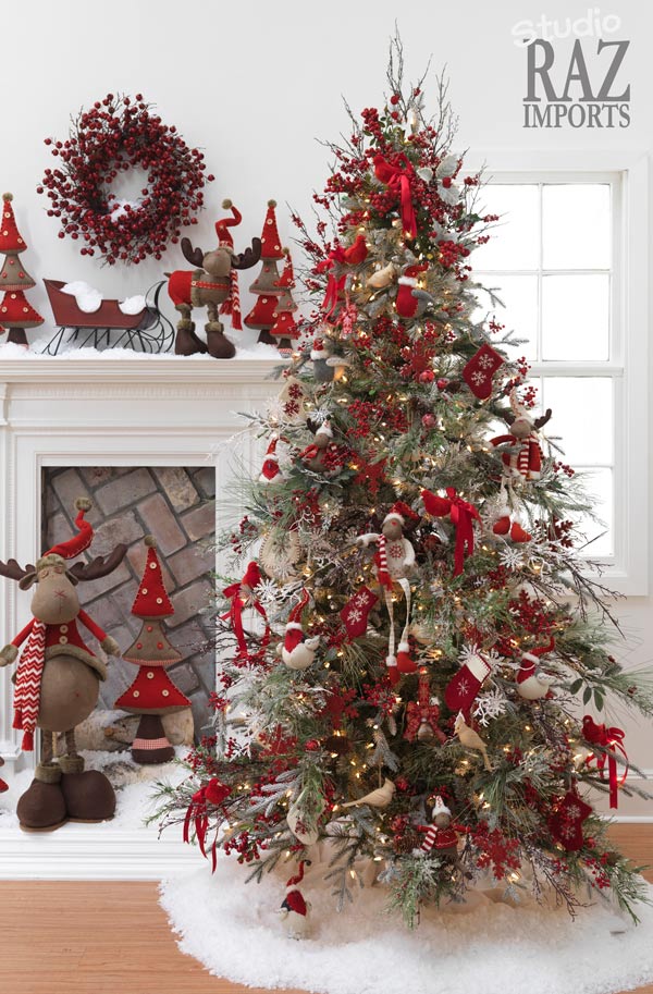25 Creative and Beautiful Christmas Tree Decorating Ideas - Amazing DIY, Interior & Home Design