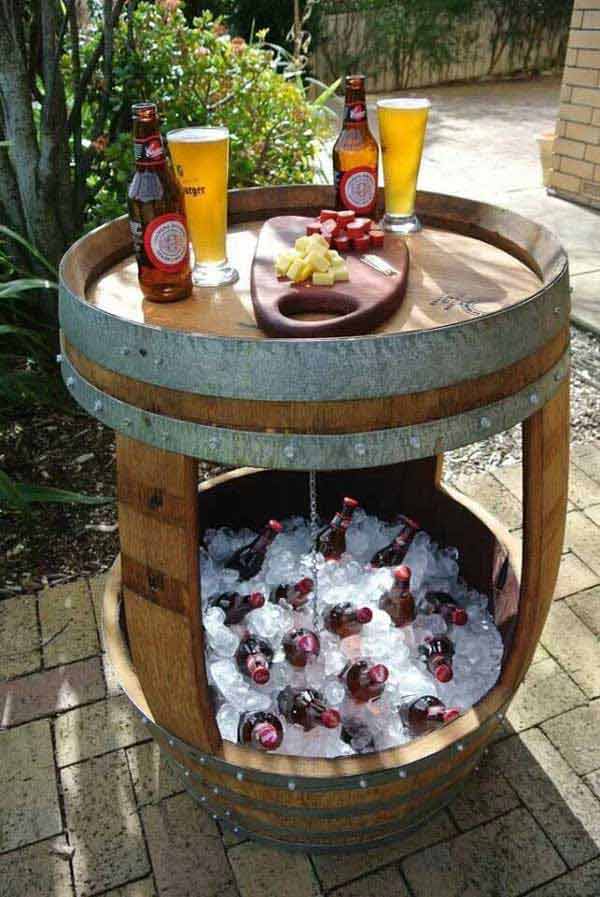 25 Brilliant DIY Ways of Reusing Old Wine Barrels - Amazing DIY