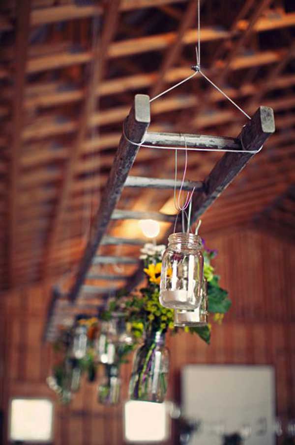 Top 38 Creative Ways to Repurpose and Reuse Vintage Ladders - Amazing ...