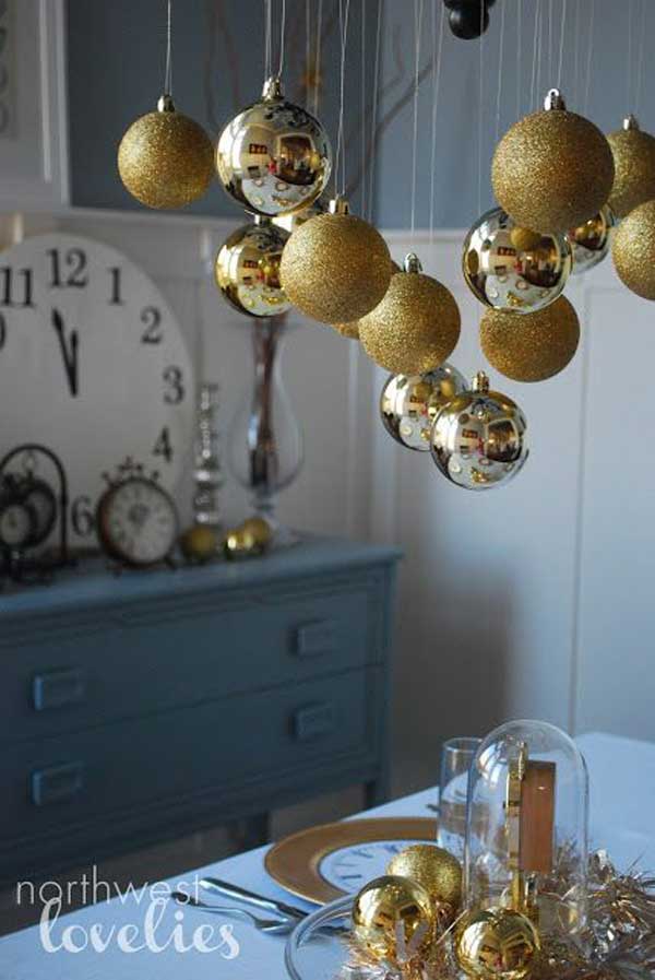 Top 32 Sparkling DIY Decoration Ideas For New Years Eve Party - Amazing