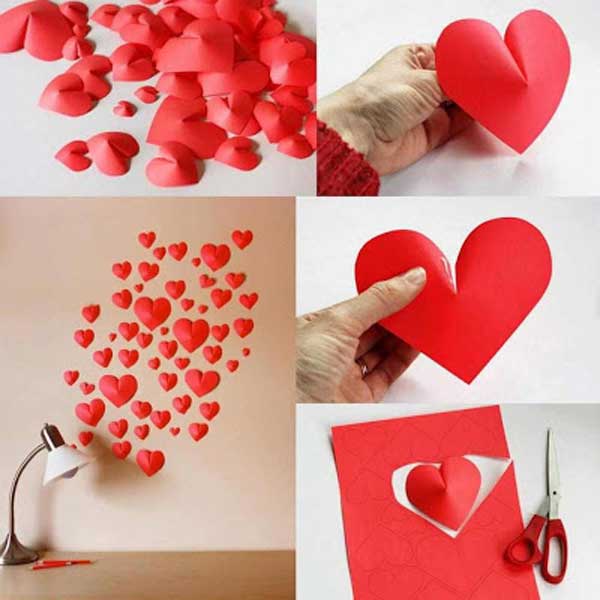 valentines day crafts 7 Best 35 Easy Heart Shaped DIY Crafts For Valentines Day others 