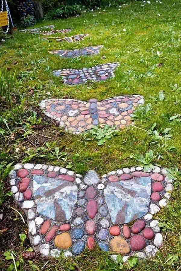 23 DIY Stepping Stones to Brighten Any Garden Walk - Amazing DIY