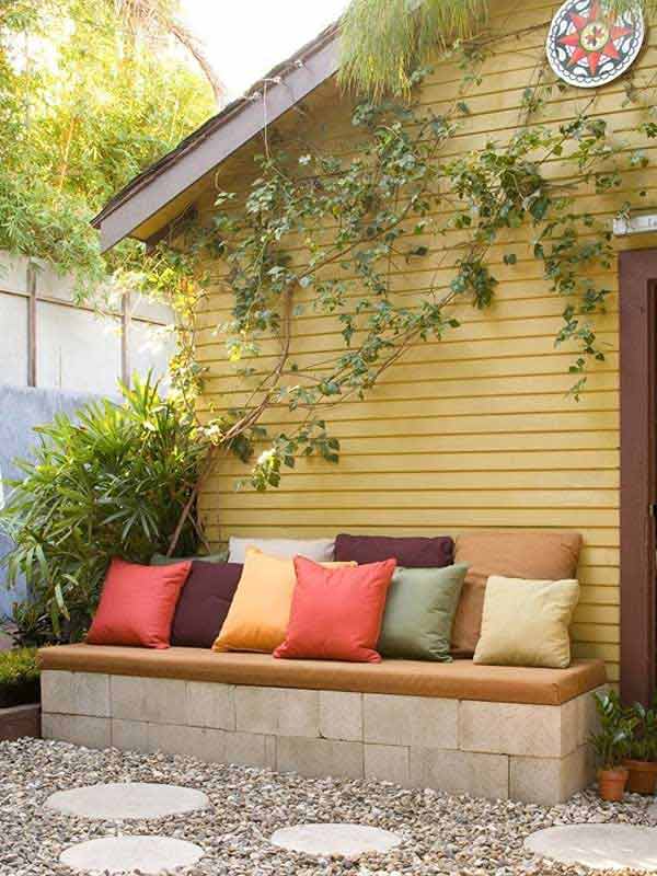 12 DIY Benches for Any Garden| Garden, DIY Garden Benches, Garden Bench Projects, Make your Own Garden Bench, Fast and Easy Ways to Make Your Own Garden Bench, Gardening, Outdoor Projects. 