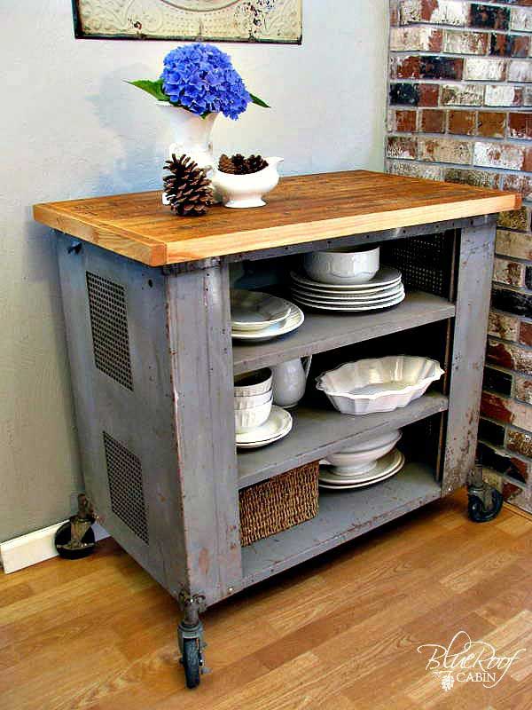 32 Simple Rustic Homemade Kitchen Islands homemade pic 32 Simple Rustic Homemade Kitchen Islands pic