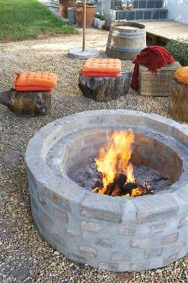 38 Easy and Fun DIY Fire Pit Ideas - Amazing DIY, Interior ...