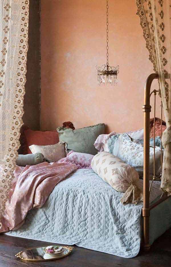 boho chic bedroom bohemian bella decorating notte linens charming bed decor shabby silvermist interior schlafzimmer pretty decorate living bedrooms pine