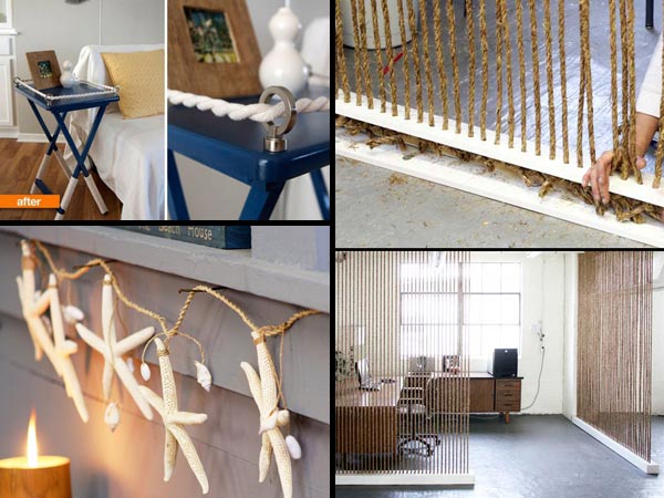 34 Fantastic Diy Home Decor Ideas With Rope