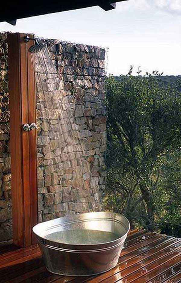 30 Cool Outdoor Showers to Spice Up Your Backyard - Amazing DIY