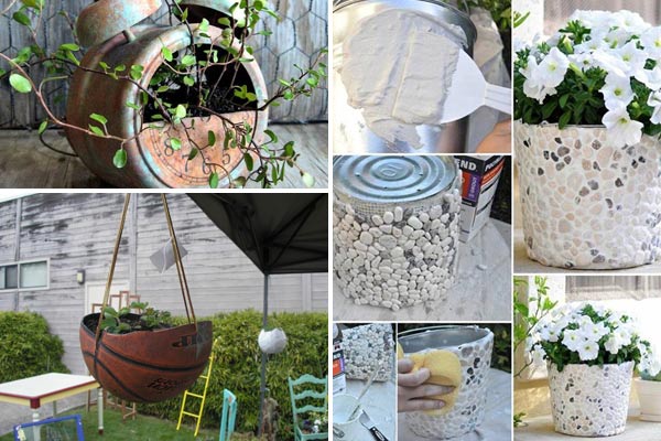 24 Whimsical DIY Recycled Planting Pots on the Cheap