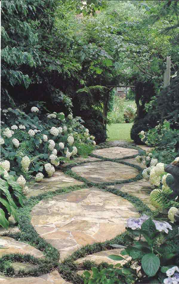 41 inspiring ideas for a charming garden path - amazing