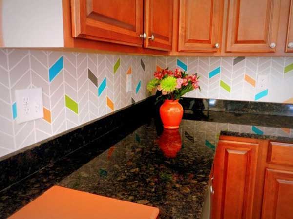 24 low cost diy kitchen backsplash ideas and tutorials