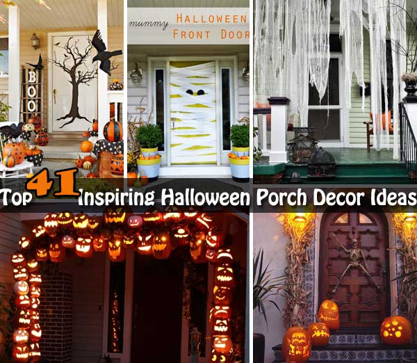 Top 41 Inspiring Halloween Porch Décor Ideas