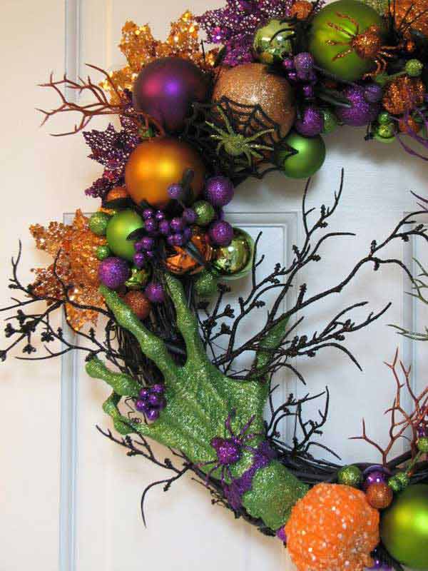 22 Handmade Ideas For Spooky Halloween Wreaths - Amazing DIY, Interior