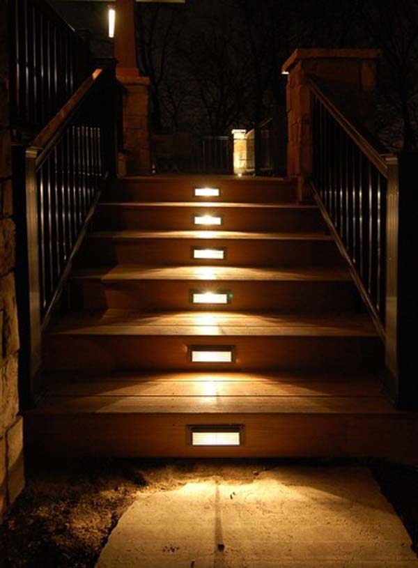 30 Astonishing Step Lighting Ideas for Outdoor Space | Architecture