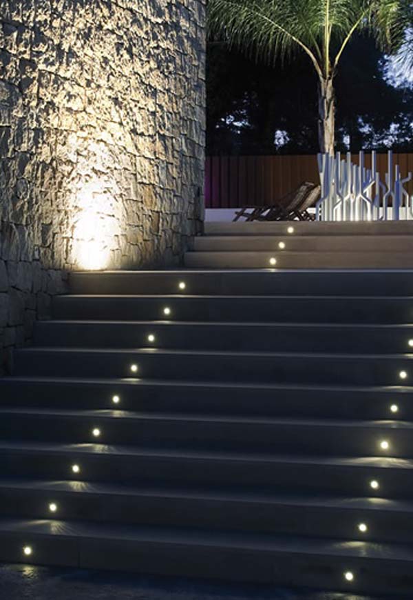 30 Astonishing Step Lighting Ideas for Outdoor Space | Architecture