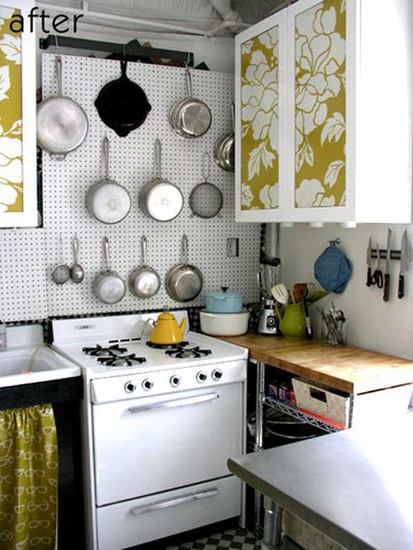 38 Cool Space-Saving Small Kitchen Design Ideas - Amazing DIY, Interior