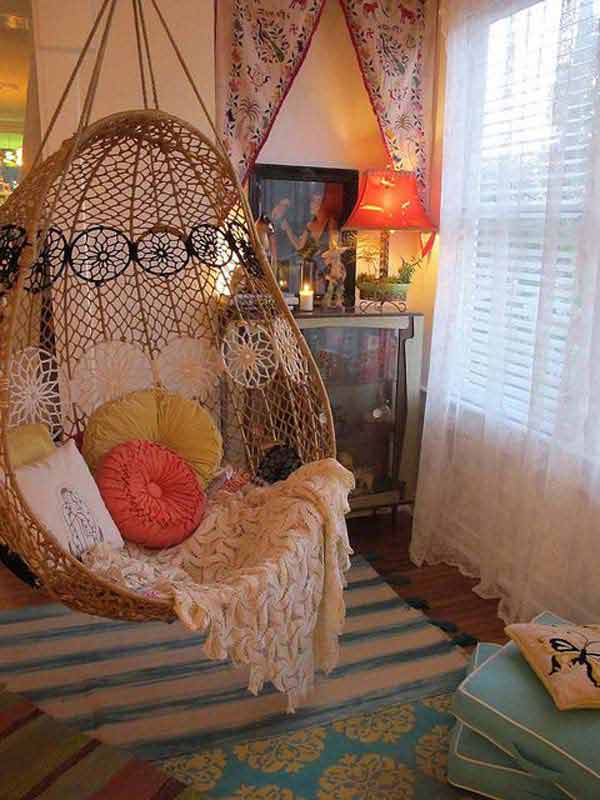 reading cozy nook winter bedroom boho diy corner nooks warm should chair hanging swing idea bohemian decor cute awesome space
