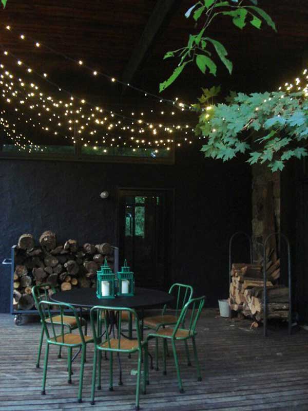 26 breathtaking yard and patio string lighting ideas will ... Decoración Patio interior Lamps