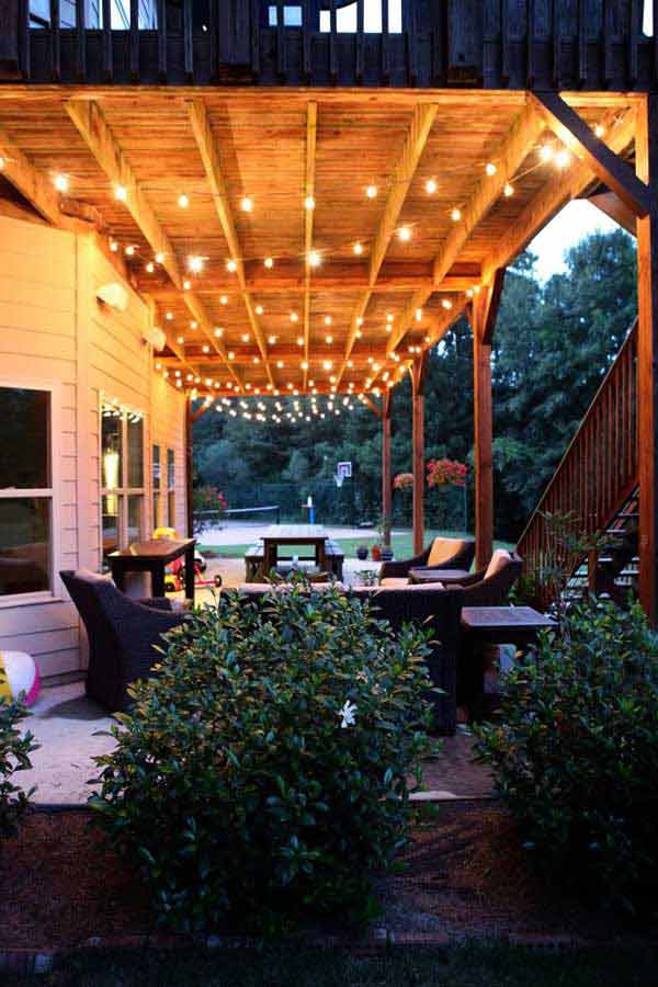 26 Breathtaking Yard and Patio String lighting Ideas Will Fascinate You ...