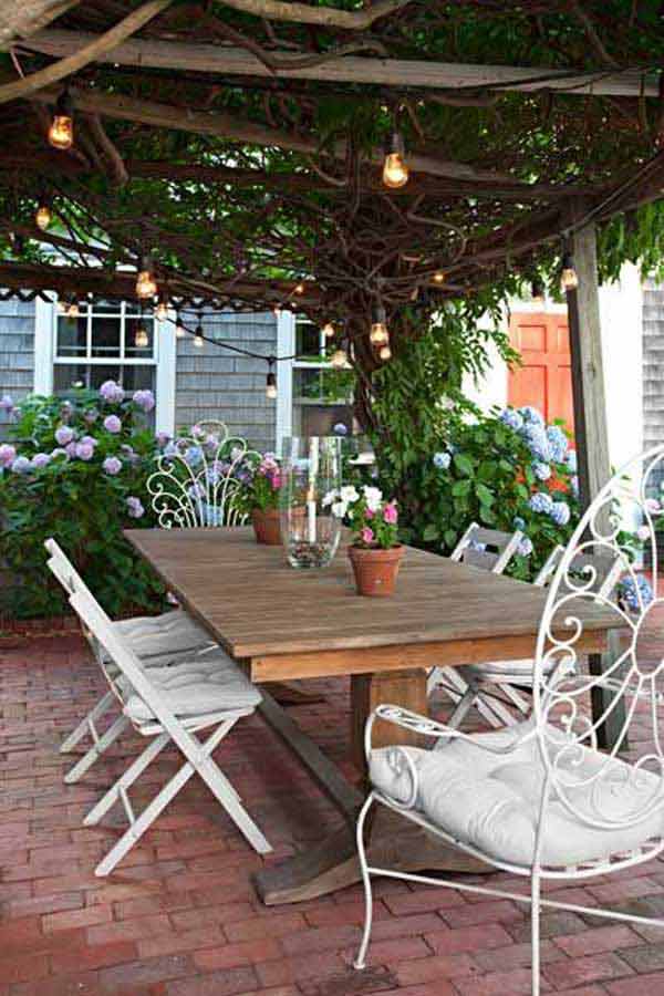 26 Breathtaking Yard and Patio String lighting Ideas Will 