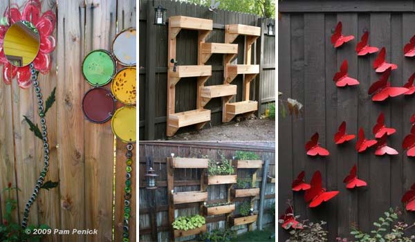 Top 23 Surprising DIY Ideas To Decorate Your Garden Fence