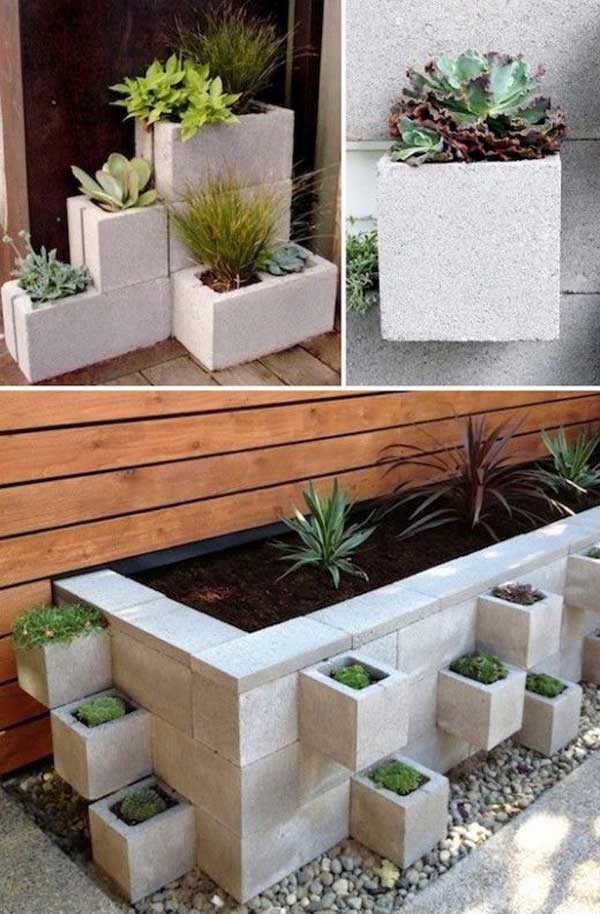 diy garden pots cheap easy planters container gardening planter landscaping woohome containers cute inexpensive gardens flower wall jardin thought never