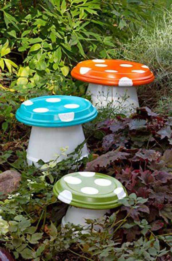 34 Easy and Cheap DIY Art Projects To Dress Up Your Garden - Amazing