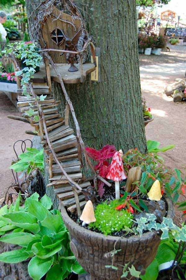 garden projects easy diy cheap yard make outdoor crafts craft things kids creative wooden dress cute woohome decor making gardening