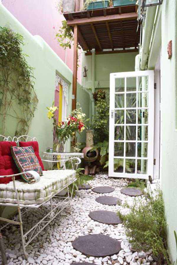 18 Clever Design Ideas for Narrow and Long Outdoor Spaces - Amazing DIY