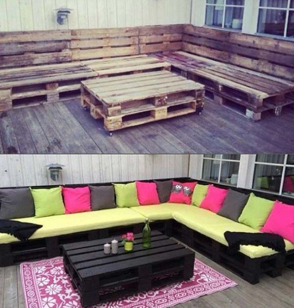 Top 38 Genius Diy Outdoor Pallet Furniture Designs That Will Amaze