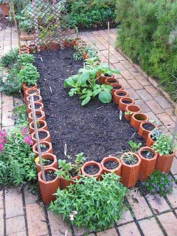 Can you use plastic edge trim in your garden?