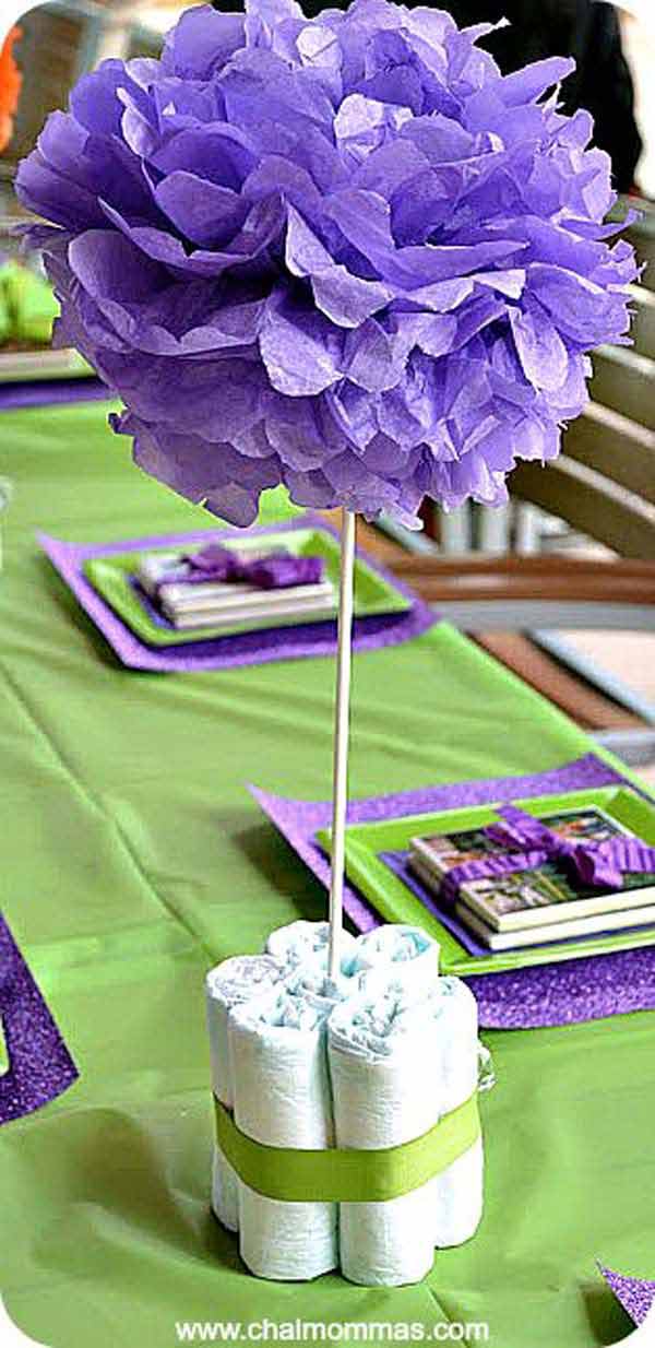 22 Cute & Low Cost DIY Decorating Ideas for Baby Shower Party - Amazing ...
