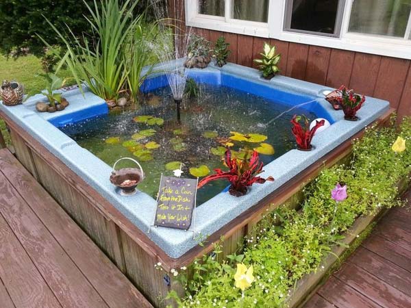 Wow! 22 Small Garden or Backyard Aquarium Ideas Will Blow ...