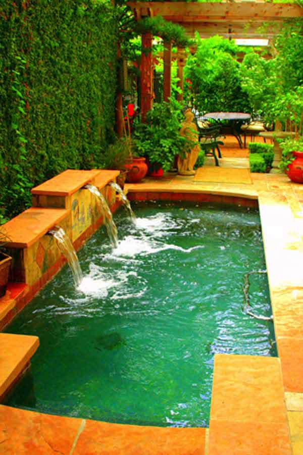 28 Fabulous Small Backyard Designs with Swimming Pool ...