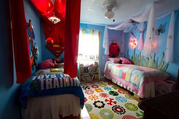 21 brilliant ideas for boy and girl shared bedroom - amazing diy