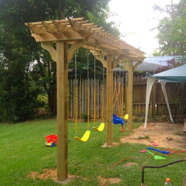 24 Inspiring DIY Backyard Pergola Ideas To Enhance The 
