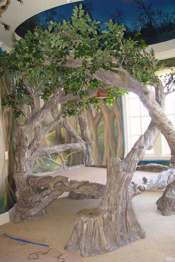 bedroom fairy tale child decorating bed tree inspired cool trees amazing forest woohome fantasy frame inside source ullam typepad dream
